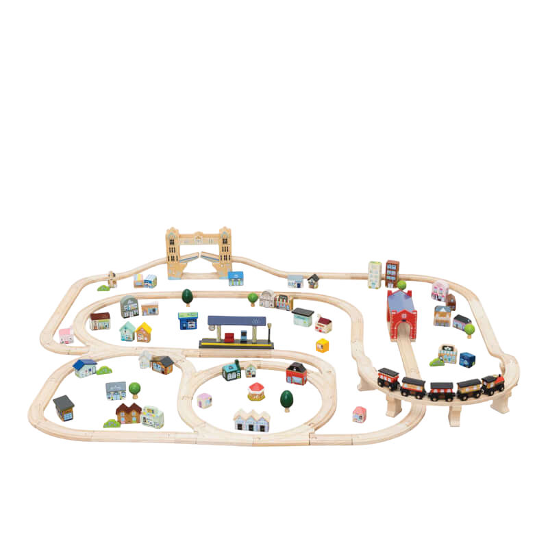 Le Toy Van London Train Set (120 Pieces)