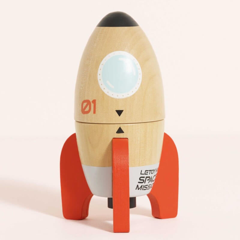 Le Toy Van Magnetic Space Rocket Duo