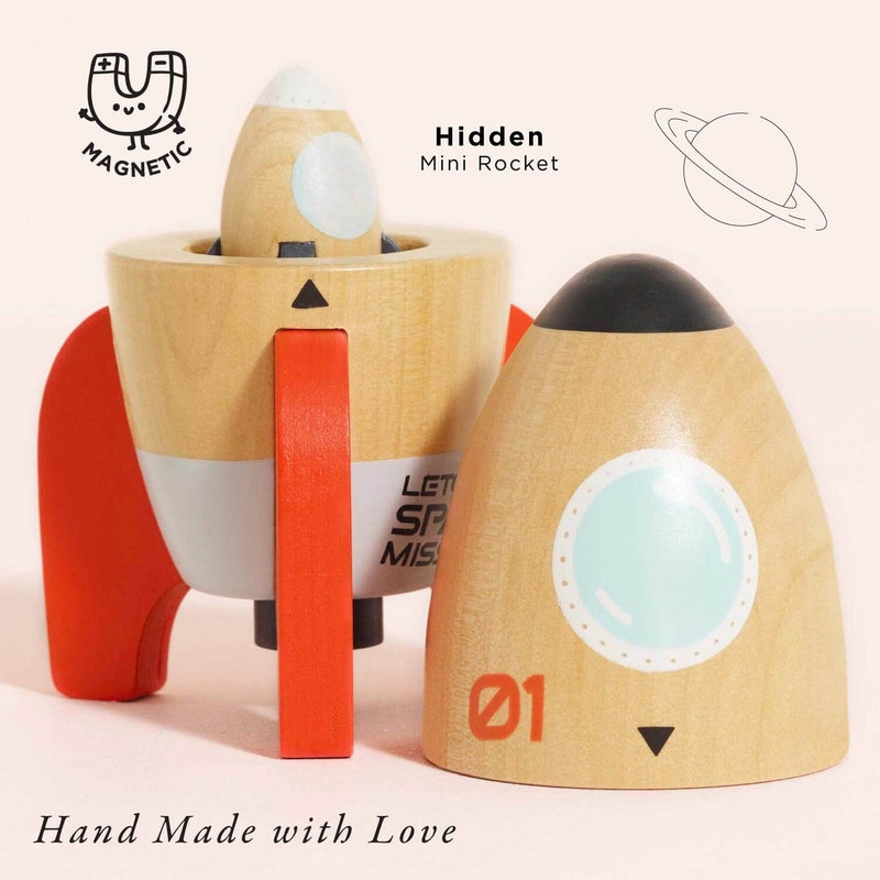 Le Toy Van Magnetic Space Rocket Duo