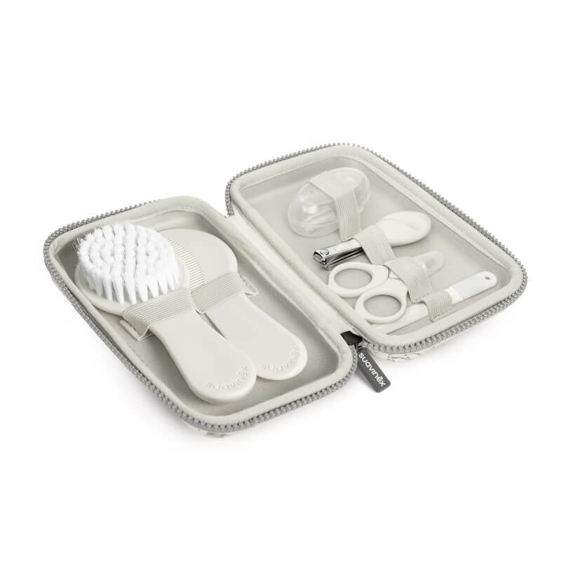 Suavinex Manicure Set - Tigers Grey