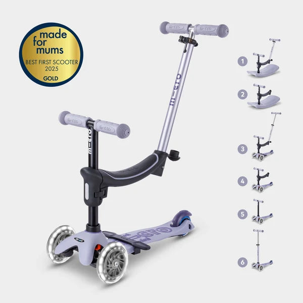 Micro Scooter Mini Deluxe Rock & Go LED