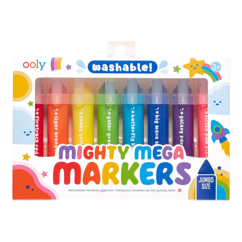 Ooly Mighty Mega Markers Jumbo Size - Set of 8