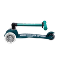 Micro Scooter Mini Deluxe Foldable ECO LED - Green