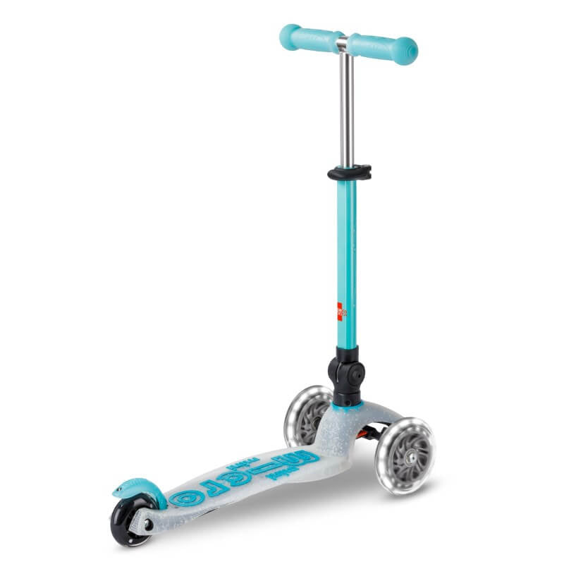 Micro Scooter Mini Deluxe Foldable Orion LED - Blue