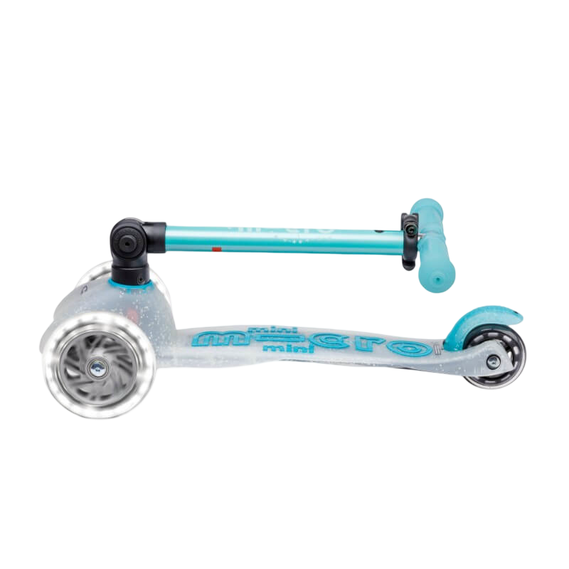 Micro Scooter Mini Deluxe Foldable Orion LED - Blue