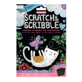 Ooly Mini Kit Scratch & Scribble - Cutie Cats (6 Sheets)