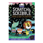 Ooly Mini Kit Scratch & Scribble - Safari Party (6 Sheets)