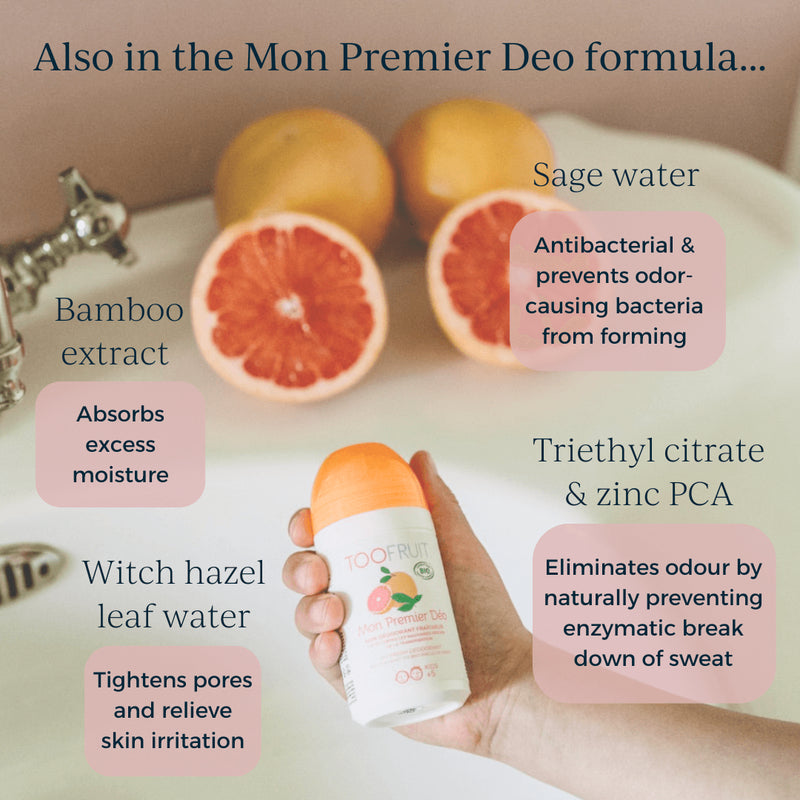 TOOFRUIT Mon Premier Déo Grapefruit | My Fresh Deodorant