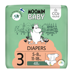 Moomin Baby Diapers Size 3 (5-8Kg) 48pcs