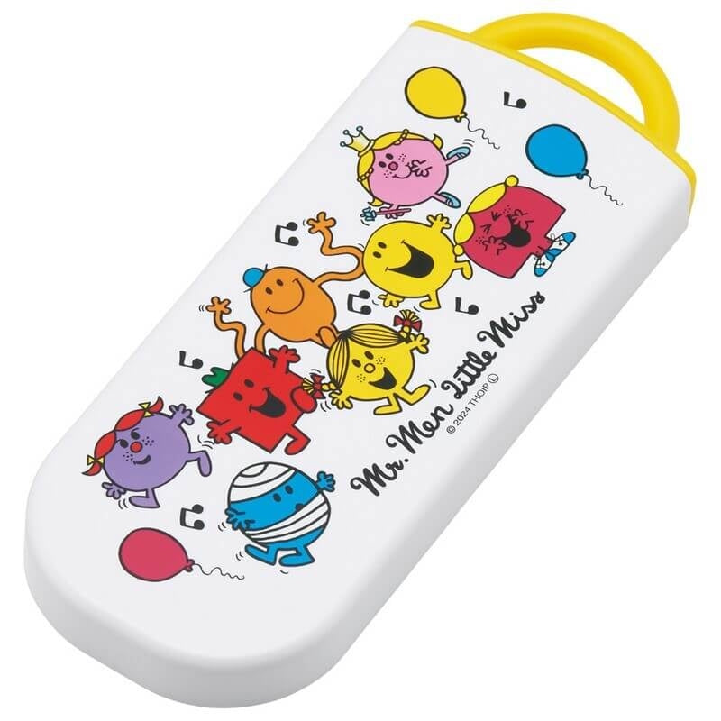 Skater Mr Men Little Miss On-The-Go Cutlery Set