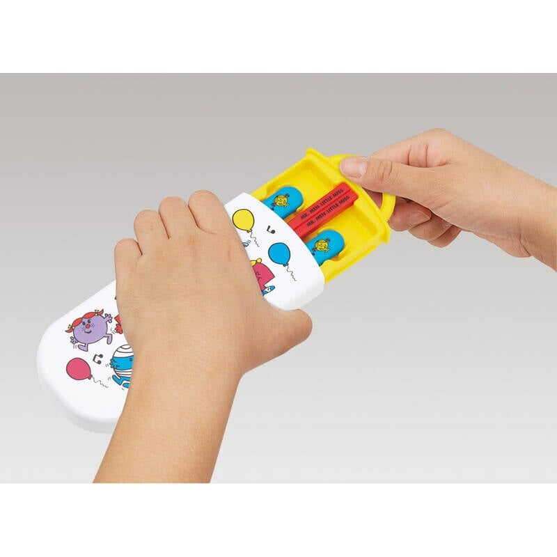 Skater Mr Men Little Miss On-The-Go Cutlery Set