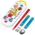 Skater Mr Men Little Miss On-The-Go Cutlery Set