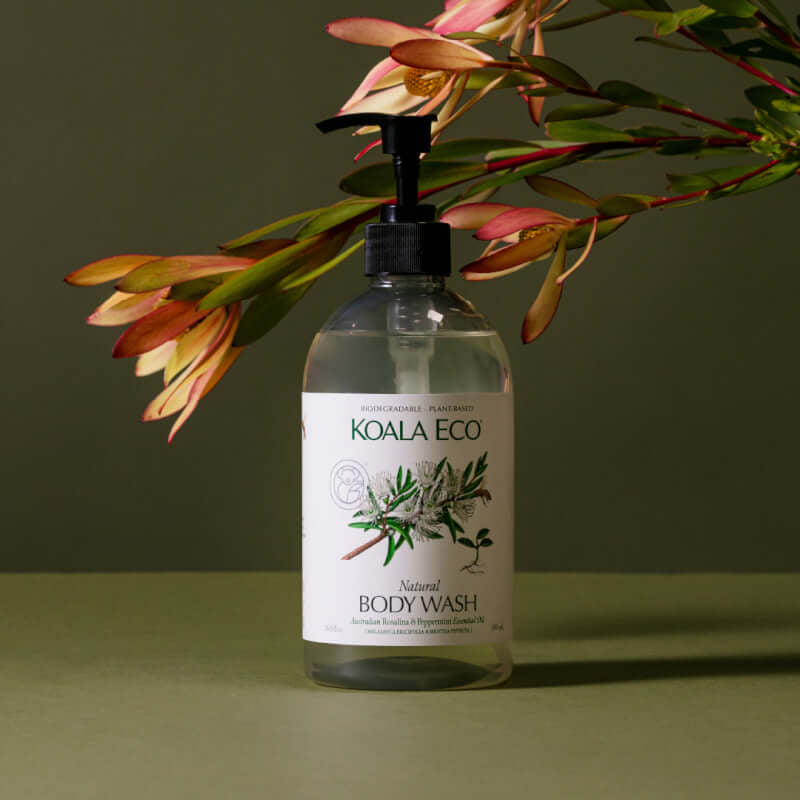 Koala Eco Natural Body Wash - Rosalina & Peppermint 1L