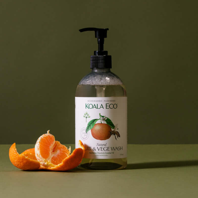 Koala Eco Natural Fruit & Vege Wash - Mandarin 1L Refill
