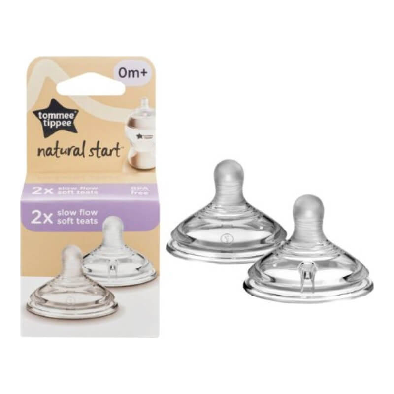 Tommee Tippee Natural Start™ Soft Teat 2-Pack