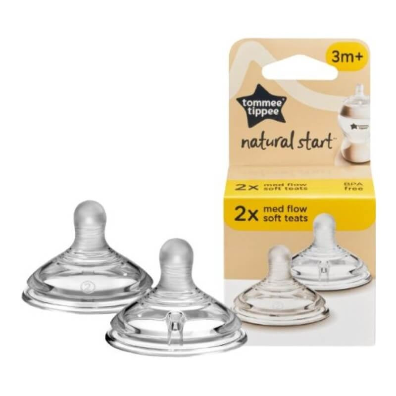 Tommee Tippee Natural Start™ Soft Teat 2-Pack