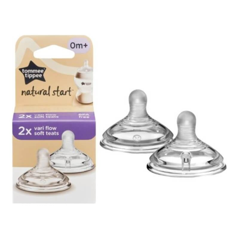 Tommee Tippee Natural Start™ Soft Teat 2-Pack