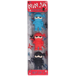 Ooly Ninja Erasers - Set of 3