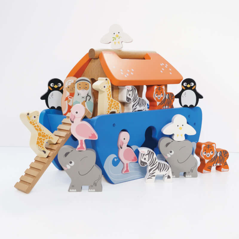 Le Toy Van Noahs Shapesorter Ark