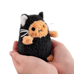 Noodoll Black Kitty Ricespud Mini Sitting Plush Toy