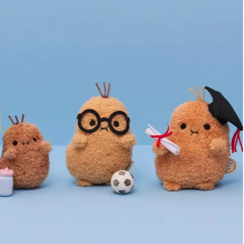 Noodoll Professor Ricespud Mini Sitting Plush Toy