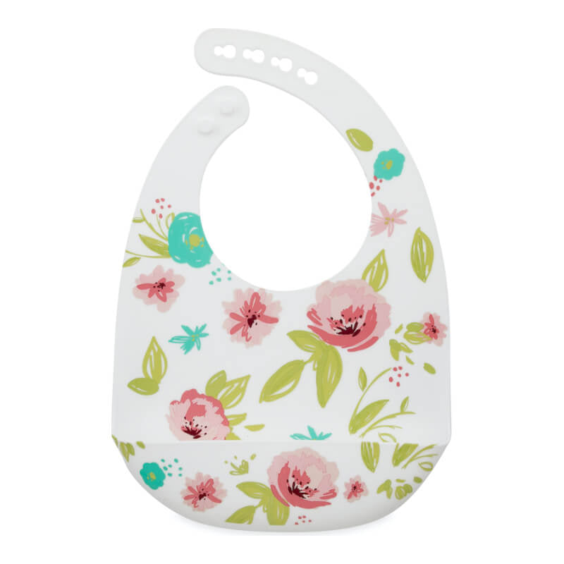 Nuby Super Soft Printed Silicone Bib
