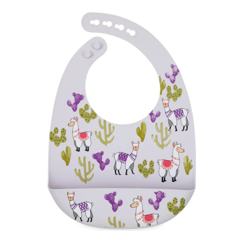 Nuby Super Soft Printed Silicone Bib