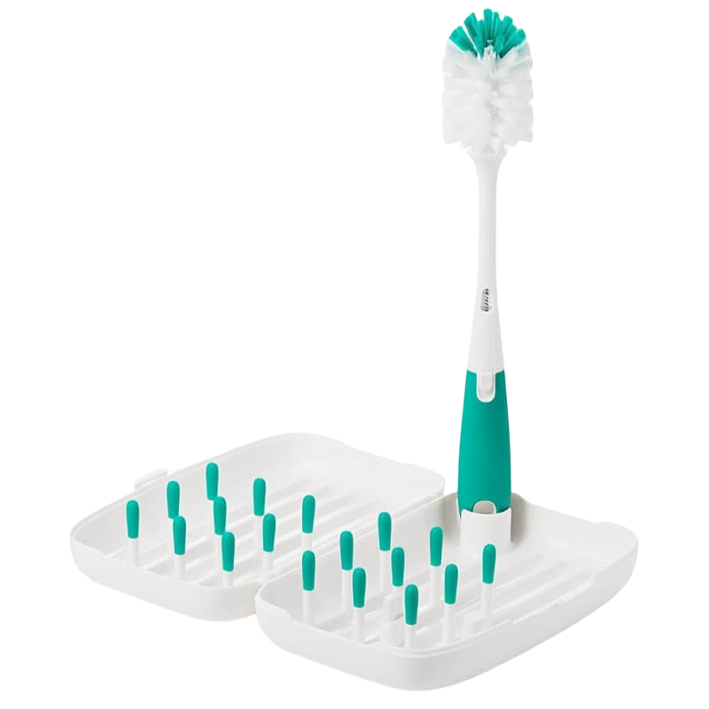 OXO Tot On-The-Go Drying Rack with Bottle Brush