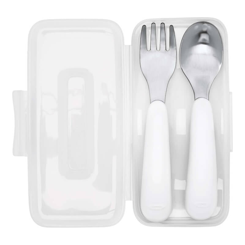 OXO Tot On-The-Go Fork & Spoon Set