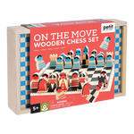 Petit Collage On The Move Wooden Chess Set