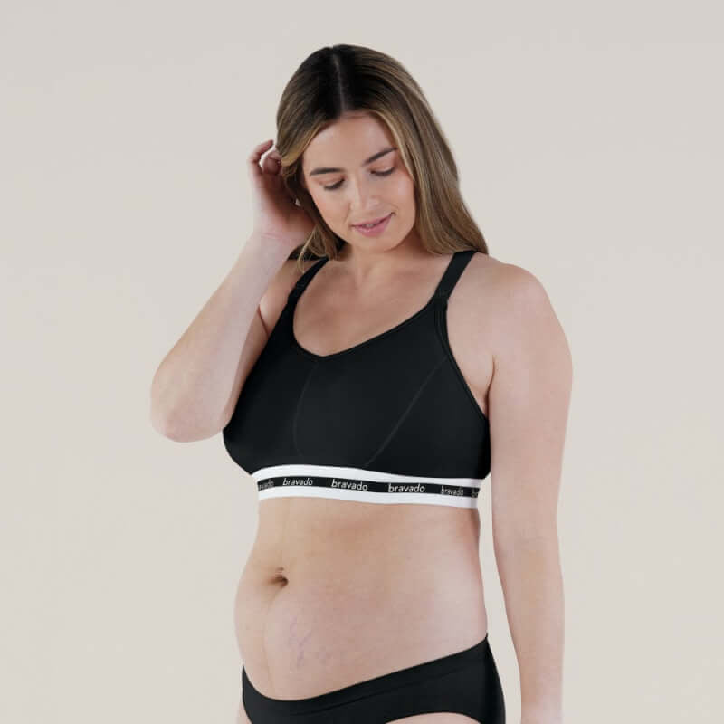 Bravado Designs Original Full Cup Nursing Bra - Black