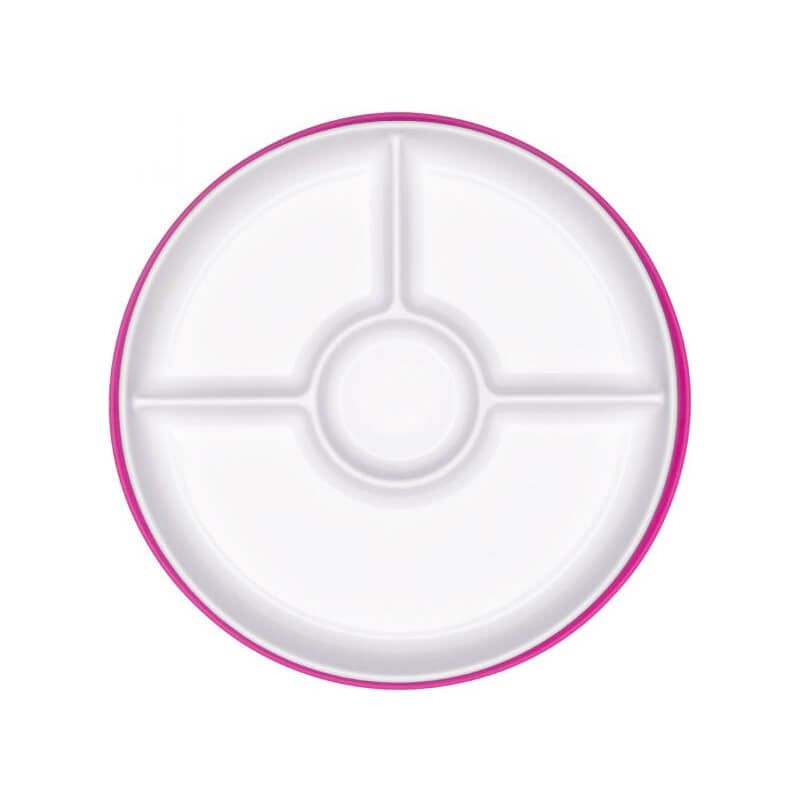 OXO Tot Stick & Stay Suction Divided Plate