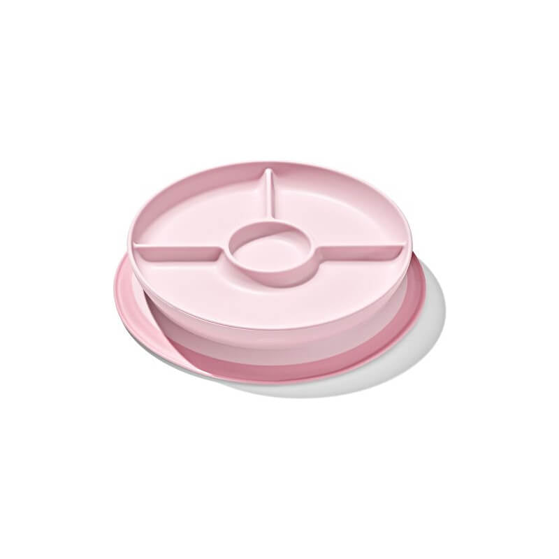 OXO Tot Stick & Stay Suction Divided Plate