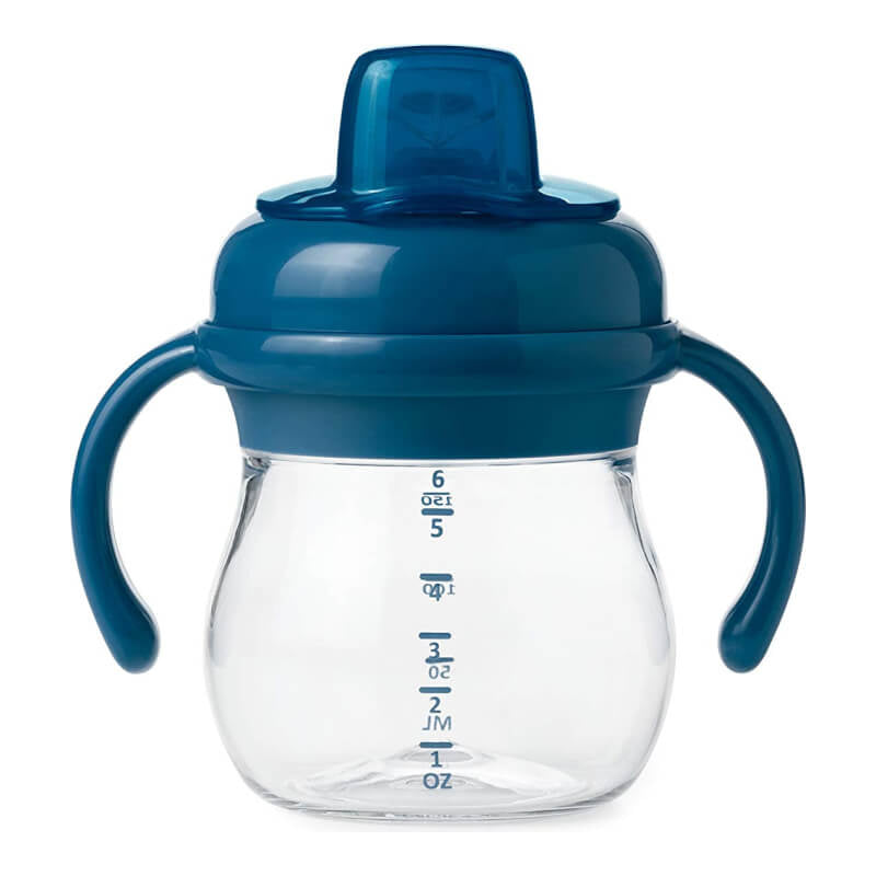 OXO Tot Transitions Soft Spout Sippy Cup with Removable Handles 6 oz