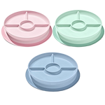 OXO Tot Stick & Stay Suction Divided Plate