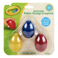 Crayola Palm Grasp Egg Crayons - 3-Pack