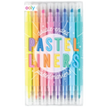 Ooly Pastel Liners Double-Ended Pastel Markers - Set of 8