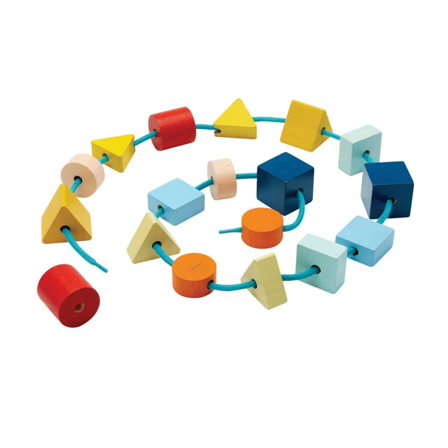 PLANTOYS Geo Lacing Beads - Unit Plus