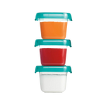 OXO Tot Plastic Baby Blocks™ - Teal - 3 x 2oz