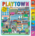 Books Playtown: A Lift-The-Flap Book