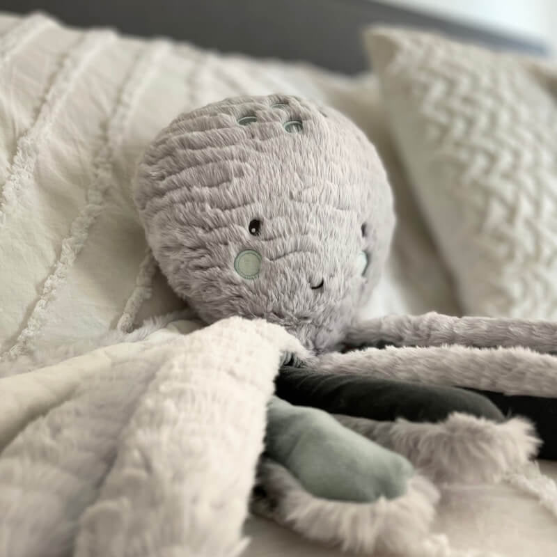 Bubble Plush - Inky the Grey Octopus