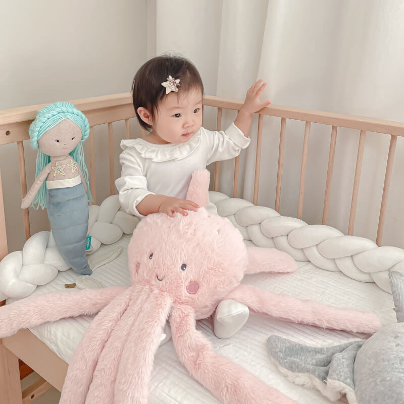 Bubble Plush - Pinky the Pink Octopus