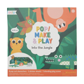 Ooly Pop! Make and Play Activity Scene - Into the Jungle