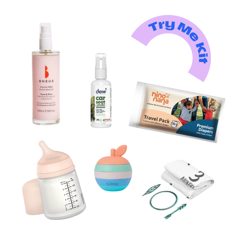 BabyCentral Try Me Kit - Pregnancy and Newborn Starter Kit