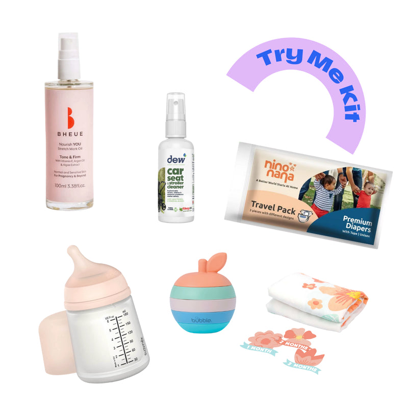 BabyCentral Try Me Kit - Pregnancy and Newborn Starter Kit