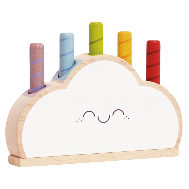 Le Toy Van Rainbow Cloud Pop-Up Toy