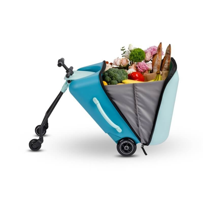 Micro Scooter Ride On Luggage Eazy Allrounder - Blue