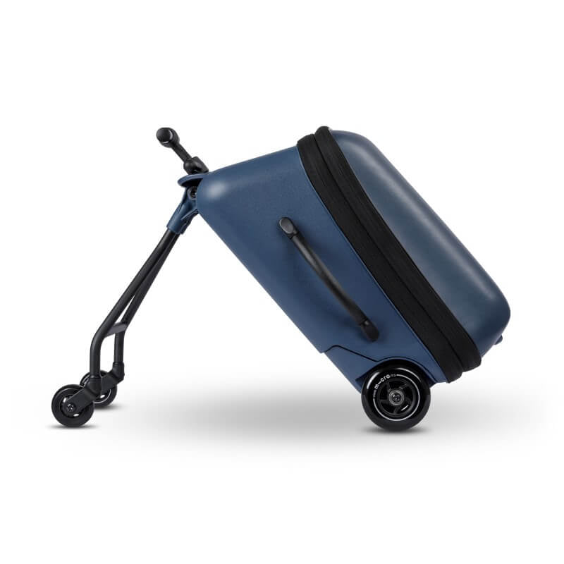 Micro Scooter Ride On Luggage Eazy Weekender - Dark Blue