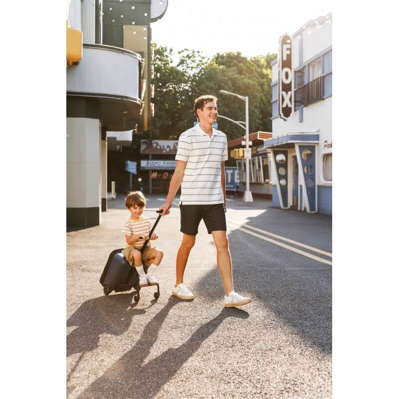 Micro Scooter Ride On Luggage Eazy Weekender - Dark Blue