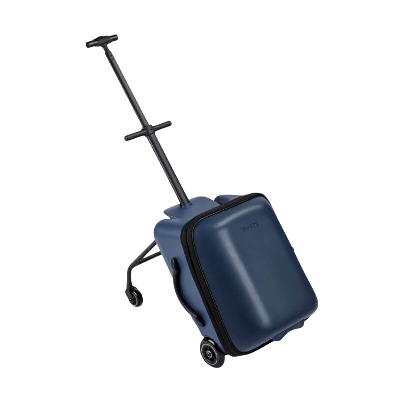 Micro Scooter Ride On Luggage Eazy Weekender - Dark Blue